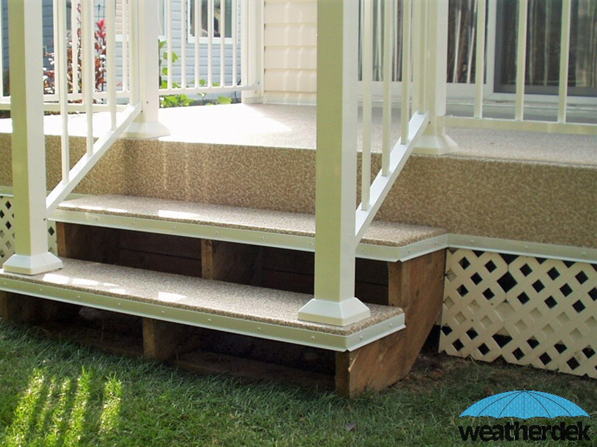 Vinyl Deck Covering Deck Flooring Options Weatherdek